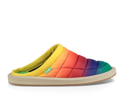 Claquette Sanuk Lil Puffer Low Enfant - Multicolore FKARSY903